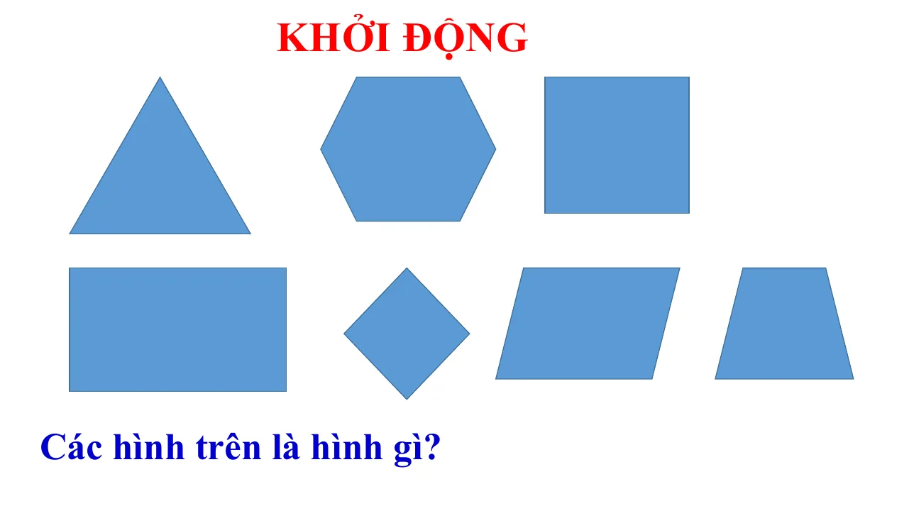 Giáo án PowerPoint Toán 6 bài 19: Hình Chữ Nhật - Hình Thoi - Hình Bình Hành - Hình Thang Cân