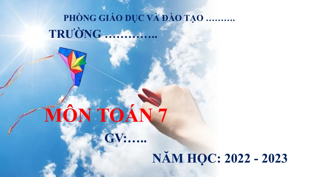 Giáo Án PowerPoint Môn Toán 7 CTST Bài 1 Chương 2 Số Vô Tỉ Căn Bậc Hai Số Học Tiết 3 Và 4