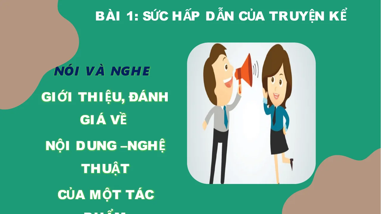 Giáo Án PowerPoint Văn 10 KNTT Bài 1 Tiết 11 Nói Và Nghe