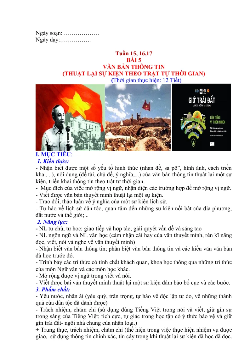 Giáo Án Môn Văn 6 Bài 5: Văn Bản Thông Tin Sách