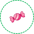 Em hãy chọn đáp án đúng nhất Hình nào có bốn cái kẹo? (ảnh 5)