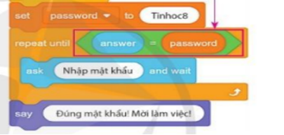 Trong chương trình sau, chương trình sẽ dừng lại khi nào? (ảnh 1)