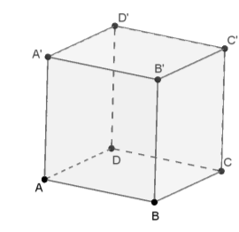 Cho hình hộp ABCDA'B'C'D' . Tìm mệnh đề đúng.   (ảnh 1)