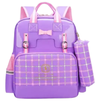  Quan sát tranh, kể đặc điểm của đồ dùng học tập trong tranh? (chọn 2 đáp án) (ảnh 1)