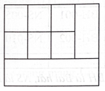 Cho đoạn mã HTML sau:   Phương án nào sau đây nêu đúng cấu trúc bảng khi chạy chương trình?   (ảnh 5)