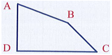 Cặp cạnh vuông góc với nhau trong hình bên là: (ảnh 1)