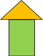 Em hãy chọn đáp án đúng nhất Hình bên được ghép từ những hình nào? (ảnh 1)