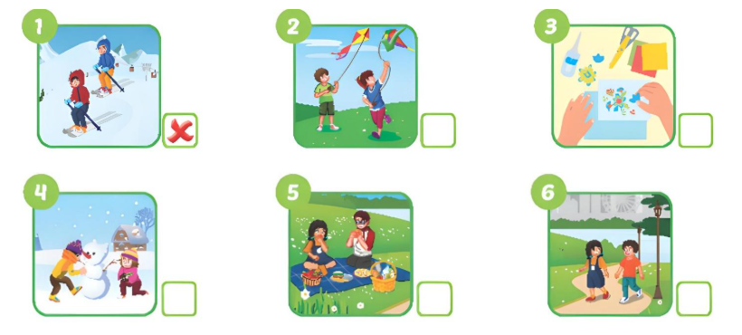 Bộ đề thi cuối kì 1 Tiếng anh lớp 4 iLearn Smart start có đáp án (Đề 4)