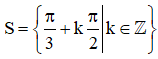 Phương trình căn 3sin2x-cos2x = 2 có nghiệm S=pi/3+kpi/2 (ảnh 2)
