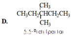 Trường hợp nào sau đây có công thức cấu tạo không đúng với tên gọi đã cho ? (ảnh 4)