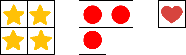 Có tất cả số hình là: (ảnh 1)