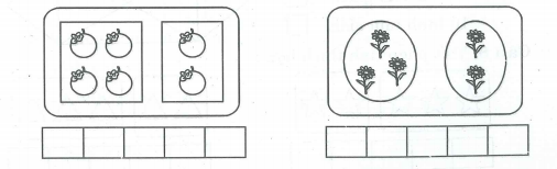 Đề kiểm tra giữa học kì 1 Toán lớp 1 có đáp án (Mới nhất) - Đề số 4