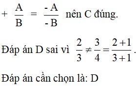 Trắc nghiệm Toán Bài 1: Phân thức đại số có lời giải chi tiết (Phần 1)
