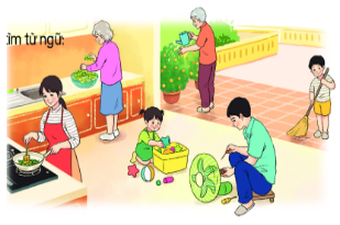  Người nào không có trong tranh?  (ảnh 1)