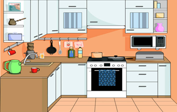 Look and choose: KITCHEN. (ảnh 2)