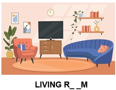 Which letter is missing?
 (ảnh 1)