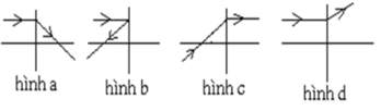 Xét đường đi của tia sáng qua thấu kính, thấu kính ở hình nào là thấu kính phân kì? A. hình a (ảnh 1)