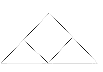 Viết số vào chỗ trống Hình vẽ bên có   … hình tam giác (ảnh 1)