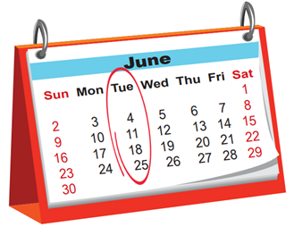 Look and choose.

I sing songs on _______. (ảnh 1)