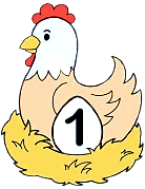 Em hãy chọn đáp án đúng nhất Con gà nào ghi số lớn nhất? (ảnh 3)