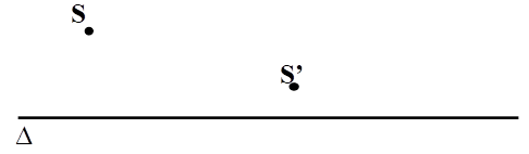 Hình vẽ sau cho biết ∆ là trục chính của một thấu kính, S là vật sáng (ảnh 1)