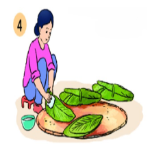 Quan sát tranh, kể tên hoạt động trong bức tranh:  (ảnh 1)