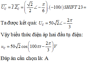 Trắc nghiệm Mạch có R, L, C mắc nối tiếp có đáp án (Vận dụng)