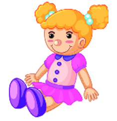 Quan sát tranh,  đâu không phải là câu nêu đặc điểm của đồ chơi sau:  (ảnh 1)