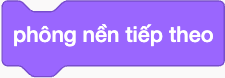 (M3) Để thay đổi động tác của nhân vật, em sử dụng lệnh nào sau đây? (ảnh 1)
