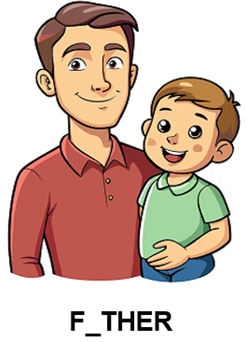 Which letter is missing?
 (ảnh 1)