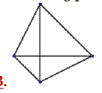 Trong không gian, hình nào không phải là hình biểu diễn của hình chóp tam giác? (ảnh 2)