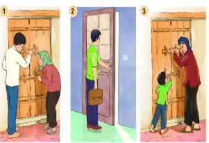 Quan sát tranh và nói tên bài tập đọc:  (ảnh 1)