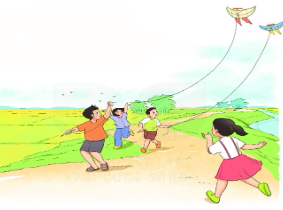 Quan sát tranh và nói tên bài tập đọc:  (ảnh 1)