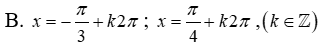 Giải phương trình: sinx + cosx + 1 + sin2x + cos2x = 0 (ảnh 4)