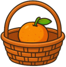  Em hãy chọn đáp án đúng nhất Rổ nào có 2 quả cam? (ảnh 2)