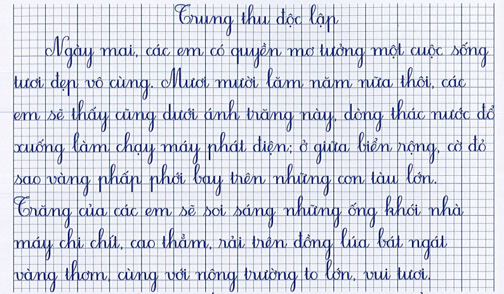 Chính tả (Nghe – viết): Học sinh nghe viết vào vở ô ly. (ảnh 1)