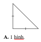 Trong các hình dưới đây, có mấy hình là hình tam giác đều? (ảnh 2)