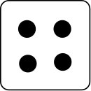 Em hãy chọn đáp án đúng nhất Hình nào có 6 chấm? (ảnh 4)