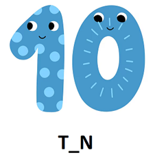 Which letter is missing?
 (ảnh 1)