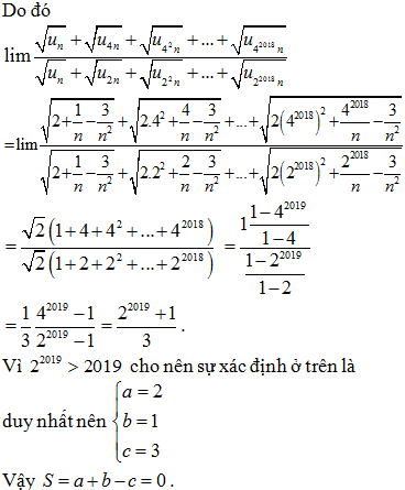 Bài trắc nghiệm Giới hạn trong đề thi đại học (P2)