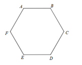 Cho hình vẽ cách viết tên nào sau đây đúng ABCDEF (ảnh 1)