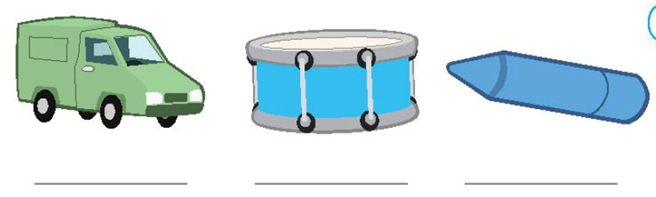 Listen to the sounds and write the words (Nghe âm thanh và viết các từ) (ảnh 1)