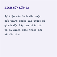 Trắc nghiệm Lịch Sử Bài 28: (có đáp án) Ôn tập chương 4 (phần 2)