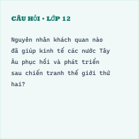 Trắc nghiệm Lịch sử Bài 10: (có đáp án) Các nước Tây Âu (Phần 2)