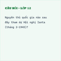 Trắc nghiệm Lịch sử 12 Bài 2 có đáp án
