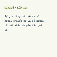 Trắc nghiệm Địa Lí Bài 1 (có đáp án): Dân số
