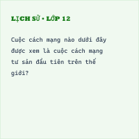 Đề kiểm tra 15 phút Lịch Sử 8 Học kì 1 có đáp án (Lần 1 - Đề 1)