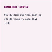 Đề thi Sinh học 7 học kì 2 có đáp án (Đề 3)