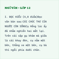 Đề thi thử THPT môn Văn năm 2025 có đáp án (Đề 5)