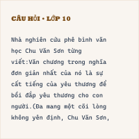 Đề minh họa thi vào lớp 10 môn Ngữ văn năm 2025 - Sở GD Ninh Bình (chuyên) có đáp án